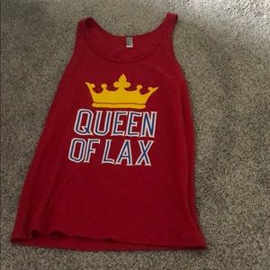 Queen Of Lax Tank!!